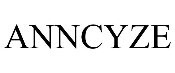 Trademark Logo ANNCYZE