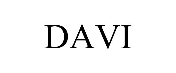 Trademark Logo DAVI