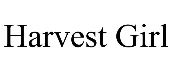 Trademark Logo HARVEST GIRL