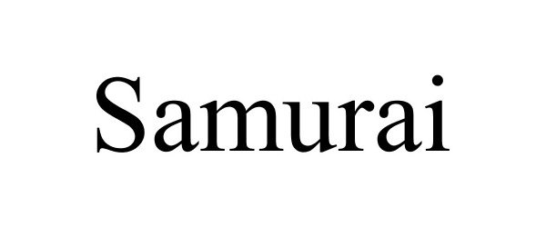 Trademark Logo SAMURAI