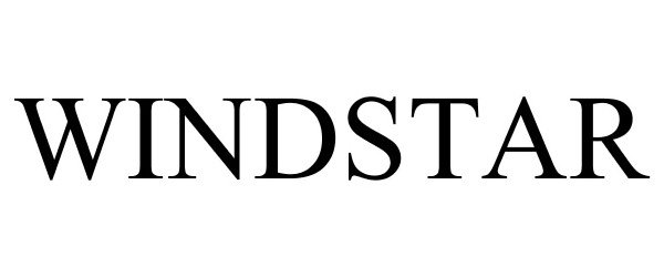 Trademark Logo WINDSTAR
