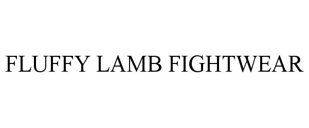  FLUFFY LAMB FIGHTWEAR
