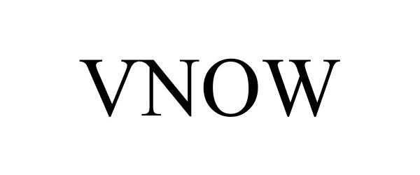 Trademark Logo VNOW