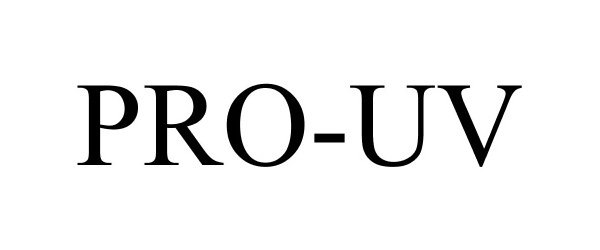 Trademark Logo PRO-UV