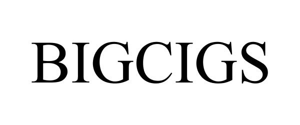 Trademark Logo BIGCIGS