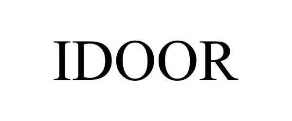 Trademark Logo IDOOR