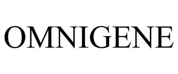 Trademark Logo OMNIGENE