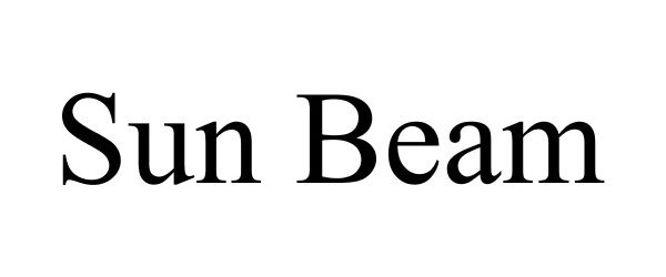 Trademark Logo SUN BEAM