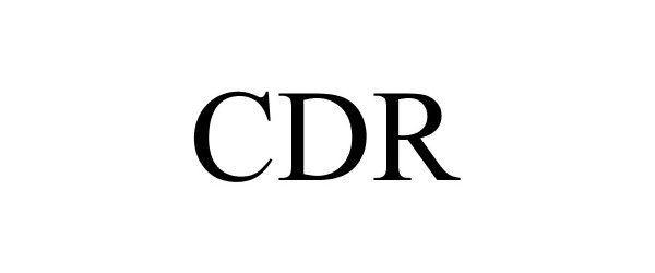 Trademark Logo CDR