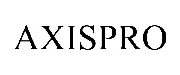 Trademark Logo AXISPRO