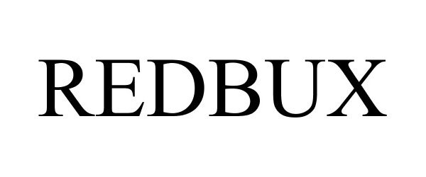 Trademark Logo REDBUX