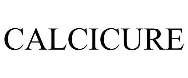 Trademark Logo CALCICURE