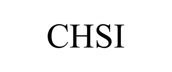 Trademark Logo CHSI