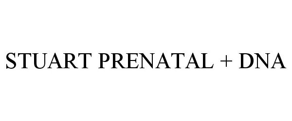 Trademark Logo STUART PRENATAL + DNA