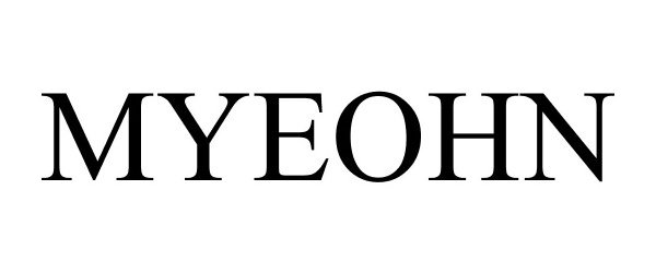 Trademark Logo MYEOHN