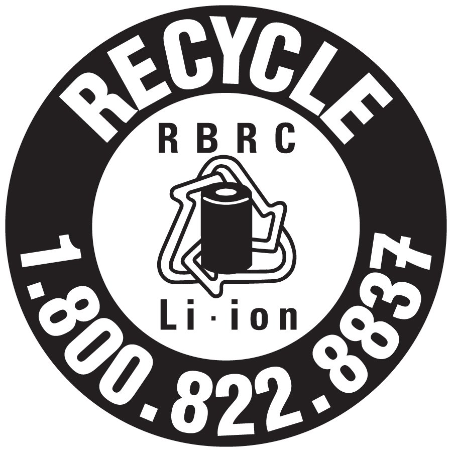  RECYCLE 1.800.822.8837 RBRC LI-ION