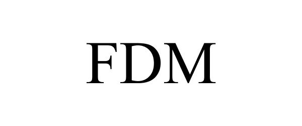 Trademark Logo FDM