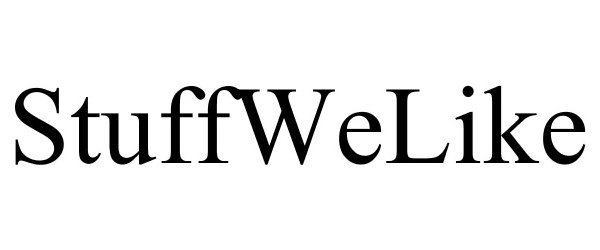 Trademark Logo STUFFWELIKE