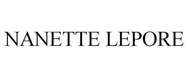 Trademark Logo NANETTE LEPORE