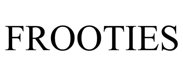 Trademark Logo FROOTIES