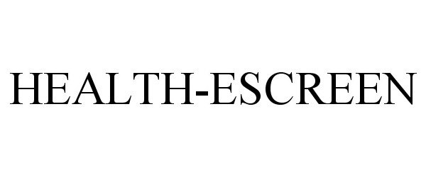  HEALTH-ESCREEN