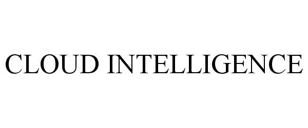 Trademark Logo CLOUD INTELLIGENCE