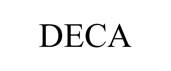 Trademark Logo DECA