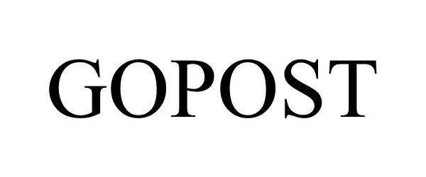 Trademark Logo GOPOST