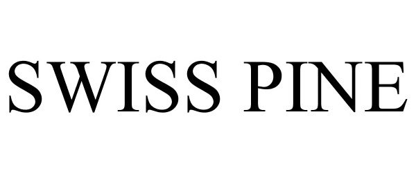 Trademark Logo SWISS PINE