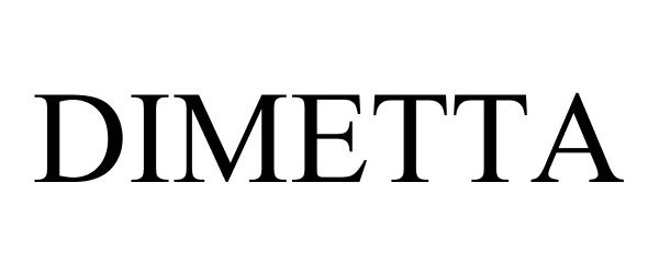 Trademark Logo DIMETTA