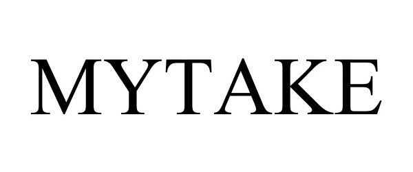Trademark Logo MYTAKE