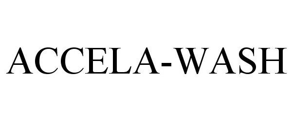 Trademark Logo ACCELA-WASH