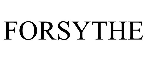 Trademark Logo FORSYTHE