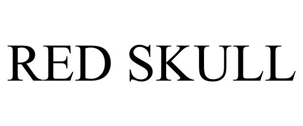 Trademark Logo RED SKULL