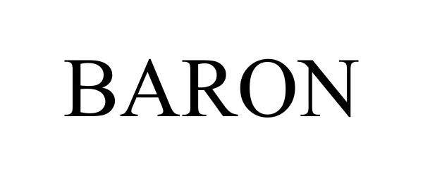 Trademark Logo BARON