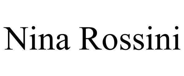 Trademark Logo NINA ROSSINI