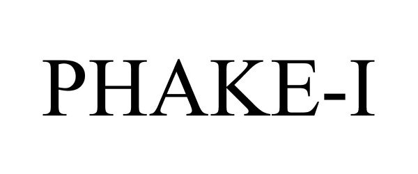  PHAKE-I