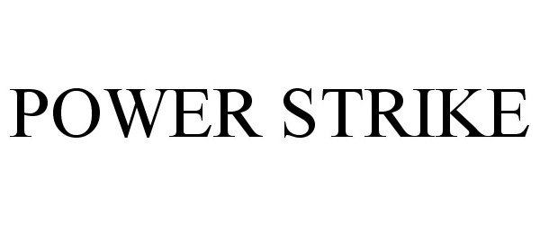 Trademark Logo POWER STRIKE