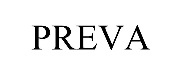 Trademark Logo PREVA