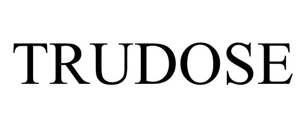 Trademark Logo TRUDOSE