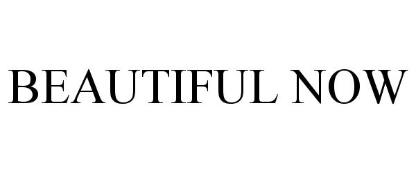 Trademark Logo BEAUTIFULNOW