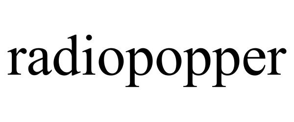  RADIOPOPPER