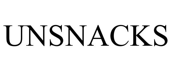 Trademark Logo UNSNACKS