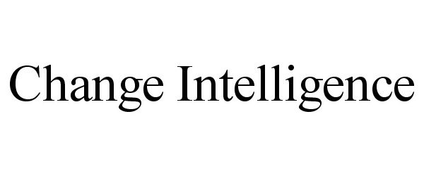  CHANGE INTELLIGENCE