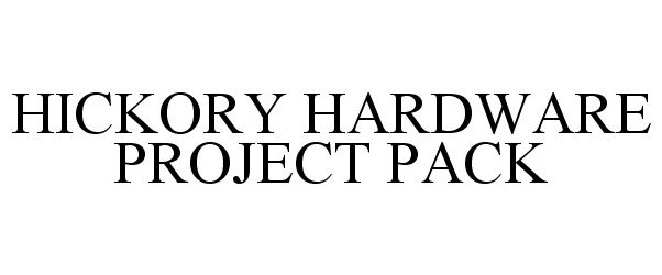  HICKORY HARDWARE PROJECT PACK