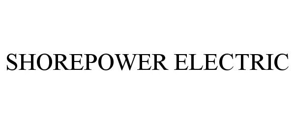  SHOREPOWER ELECTRIC