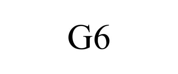 Trademark Logo G6
