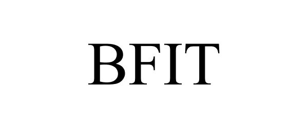 Trademark Logo BFIT