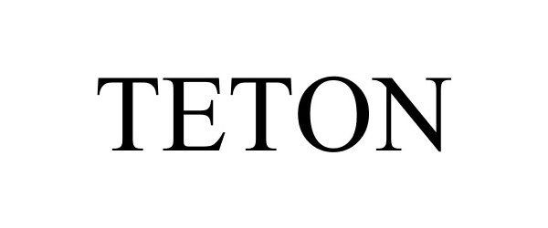 Trademark Logo TETON