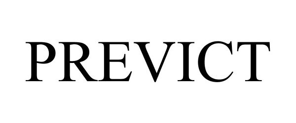 Trademark Logo PREVICT